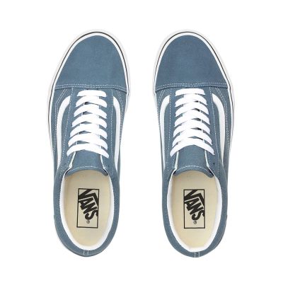 Vans Old Skool - Kadın Spor Ayakkabı (Mavi)